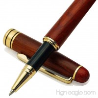 IDEAPOOL Luxury Rosewood Ballpoint Pen Writing Set - Elegant Fancy Nice Gift Pen Set for Signature Executive Business - B01KRDMYQW