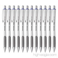 Paper Mate Inkjoy 700RT Retractable Ballpoint Pens  Medium Point 1.0mm  White Barrel  Blue Ink  Pack of 12 - B077KNMQHY