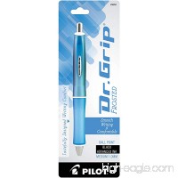 Pilot Dr. Grip Frosted Retractable Ball Point Pen  Medium Point  Blue Barrel  Black Ink  Single Pen (36253) - B017M5TXQW