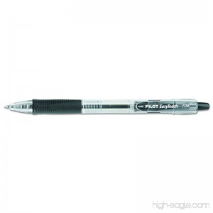 Pilot Pen EasyTouch Retractable Fine Ballpoint Pen Open Stock Black (32210) - B0006HUHHI