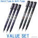 Tombow Fudenosuke Brush Pen - Hard Type & Soft Type Earh 3 Pens Total 6 Pens Arts Value set. - B01DBHOTL4