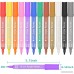 Acrylic Paint Markers Pen TOODOO Art Permanent Paint Pens for Painting on Rock Glass Canvas Fabric Metal Wood Ceramic Easter Egg DIY Craft Projects (Set of 12 Colors) - B077JRGMFL
