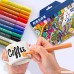Acrylic Paint Markers Set - Permanent Paint Pens for Plastic Glass Ceramic Wood Cloth Rubber Rock and any surface. 12 Water based. Water resistent - B07BSQJPGM