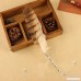 Bescar Classic Style Stationery Harry Potter Owl feather quill pen for kids Natural Owl Fountain Pen For Decoration And Hand Writing Stationery Pen - B0798VBHYZ