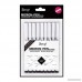 Bianyo Archival Ink Micro Pens Art Waterproof Black Pen Set for Sketching Writing Assorted Tips Set of 9 - B074PKJW5D