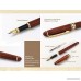Rosewood Fountain Pen Writing Set with Black Gift Box IDEAPOOL Luxury Elegant Gift Pen for Calligraphy Signature Executive Business – No Ink - B01M1FUXUN