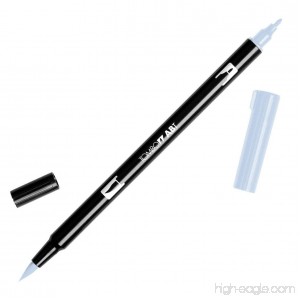 Tombow Dual Brush Pen Art Marker N95 - Cool Gray 1 1-Pack - B000KNQ0NS