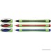 Schneider Xpress Fineliner 0.8mm Porous Point Pen Black/Red/Blue Pack of 3 Pens (190093) - B002K942EO