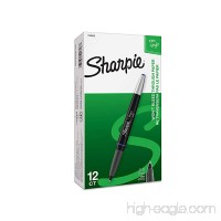 Sharpie Grip Pens  Fine Point (0.8mm)  Blue  12 Count - B002ONCFCW