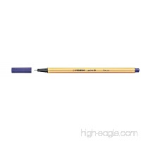 Stabilo 88/22 Fine Point Pen Point 88  0.4 mm  Midnight Blue Pack of 10 - B0075M5MWC