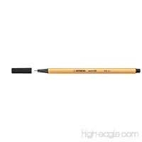 Stabilo Point 88 Fineliner Pen  0.4 mm - Black Ink - B000J6B8A6