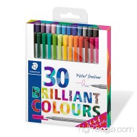 Staedtler Triplus 334 C30P Fine Liner Pens in 30 Colours - B00IYX80IY