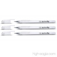 Fine Point White Gel Pen For Artists With Archival Ink Fine Tip Sketching Pens Drawing Illustration (3  White) - B071NPPJ37