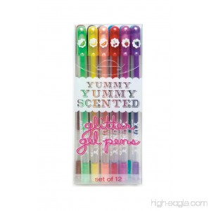 OOLY Yummy Yummy Scented Glitter Gel Pens (132-14) Set of 12 - 1223064417
