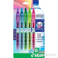 Pilot B2P Colors - Bottle to Pen - Retractable Gel Roller Pens Made from Recycled Bottles  Fine  5-Pack  Assorted Colors (36621) - B00FACLSAE