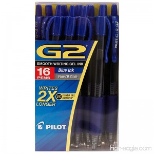 Pilot G2 Blue Fine Point - 16 Pack - B0077SKT0O