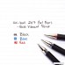 uni-ball 207 Impact Gel Pens Bold Point (1.0mm) Black 12 Count - B00006JNI3