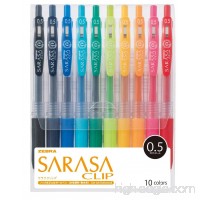 Zebra Sarasa Clip 0.5  10 Color Set (JJ15-10CA) - B00TEXLC88