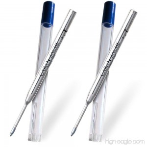 Caran D'ache Goliath Ballpoint Pen Refill Medium Blue (Pack of 2) - B00XD42SEQ