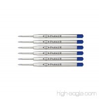 Parker Ball Point Pen Refills  Fine Point  Blue Ink  Pack of 6 - B00A4ZUIT4
