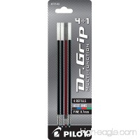 Pilot Dr. Grip 4+1 Multi-Function Ballpoint Ink Refills  Fine Point  Pack of 4  One Each Black/Red/Blue/Green (77154) - B00WMDRC72