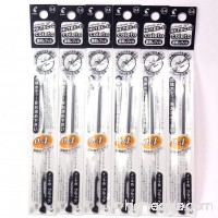 Pilot Hi-Tec-C Coleto Gel Ink Pen Refill 0.4mm  Black  × 6 Packs/total 6 pcs (Japan Import) [Komainu-Dou Original Package] - B01F57QD7G