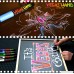 Chalk Markers by Vegas Wand with 8 Neon Wands and 2 Ink Erasers - B00GVTR96W