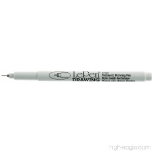 Le Pen Technical Drawing Pen Open Stock-0.03mm Black - B007591OV8