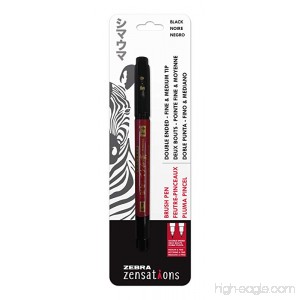 Zebra Zensations Brush Pen Water-resistant Ink 1-Count - B0752SF628