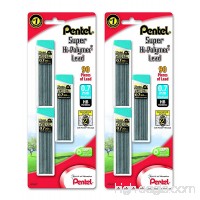 2 Pack Pentel Super Hi-Polymer Lead Refill   0.7 mm Medium  HB  180 Pieces of Lead (C27BPHB3-K6) - B00V2N6EYU
