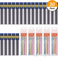 Hestya 360 Pieces Lead Refills Mechanical Pencil Refills  0.7 mm HB  Includes Colored Leads and Black Leads with Convenient Dispensers - B07BKQXRYG