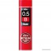 Pentel Ain Stein Mechanical Pencil Lead 0.5mm B 40 Leads x 3 Pack (XC275B-3P) - B004EHYH0Y