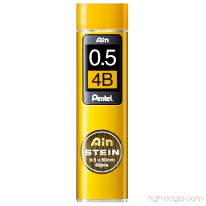 Pentel Mechanical Pencil Lead Ain Stein 0.5mm 4B (C275-4B) - B008JF3RLC