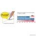 Uni NanoDia Mechanical Pencil Leads 0.3mm 2H 5-Pack total 75 Leads Sticky Notes Value Set - B076J6Y1HQ