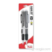 Pentel Side FX Automatic Pencil with Eraser Refill  0.5mm  Assorted  2 Pack (PD255EBP2) - B002VL5I8A