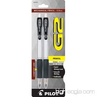 Pilot G2 Mechanical Pencils  0.5mm HB Lead  Black/Clear Barrels  2-Pack (31053) - B00260V9M0