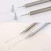 Professional Drafting Pencil 15 Pieces Metal Pencil Set Mechanical Pencil with Pencil Lead and Three Erasers for Writing Drawing Signature (0.5mm and 0.7mm). - B07DXNMB9P