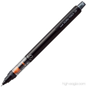 Uni Mechanical Pencil Kuru Toga Pipe Slide Model 0.5mm Lead Black (M54521P.24) - B017BDDZ7I