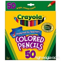 Crayola 50 ct Long Colored Pencils (68-4050)  3 Sets - B071JPNK7R