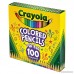 Crayola 688100 Long Barrel Colored Woodcase Pencils 3.3 mm 100 Assorted Colors/Set - B075Y2THH9