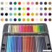 Multi Colored Premium Pencils - 48 Pre-Sharpened Pencils Great Art School Supplies For Kids & Adults Professional Pencils - Bright Assorted Eco Colored Pencils By Diamond Driven - B0727S4HJX