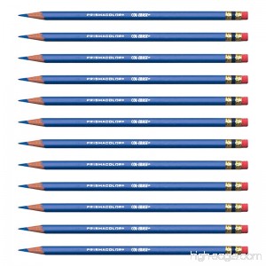 Prismacolor Col-Erase Erasable Colored Pencil LIGHT BLUE Set/12 - B00C5V8KZO