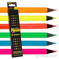 Raffine Neon Colored Pencil Set of 6 - B00J6IKMWI