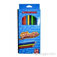 Scholastic Color Pencils  3.3 mm  Assorted Colors  Pack Of 24 - B00HF7OX04