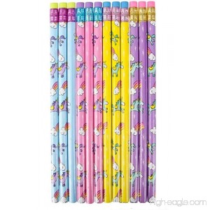 24 Unicorn Pencils- Great For Classrooms School Supplies And Party Favors - B07CZ9PVGF