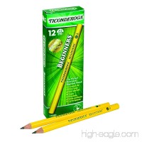 Dixon Ticonderoga Beginners Primary Size #2 Pencils Without Eraser  Box of 12  Yellow (13080)(2Pack) - B00NGQRVSE
