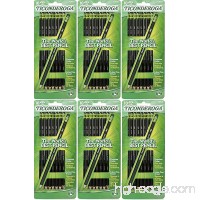Dixon Ticonderoga Wood-Cased #2 Pencils  Pre-Sharpened  Pack of 60  Black (13915) (60) - B079MFJ1DN
