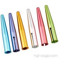 Kutsuwa HiLine Pencil Cap  Pack of 6  Assorted Metallic Color (RB016) - B01B2UIIN2