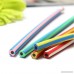 Multi Colored Striped Magic Bendy Pencil With Eraser 7 Inches Long Soft Novelty Pencil For Kids Students Gift - Great Fun To Play With!! Pack Of 20 - B01GVXPOYG