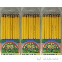 Rainbow Scribblers 24 pack of Beginner Big Pencils for kids  preschoolers  kindergarten  toddlers - B01N5YFZX4
